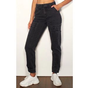 PrettyLittleThing Black Mom Jeans